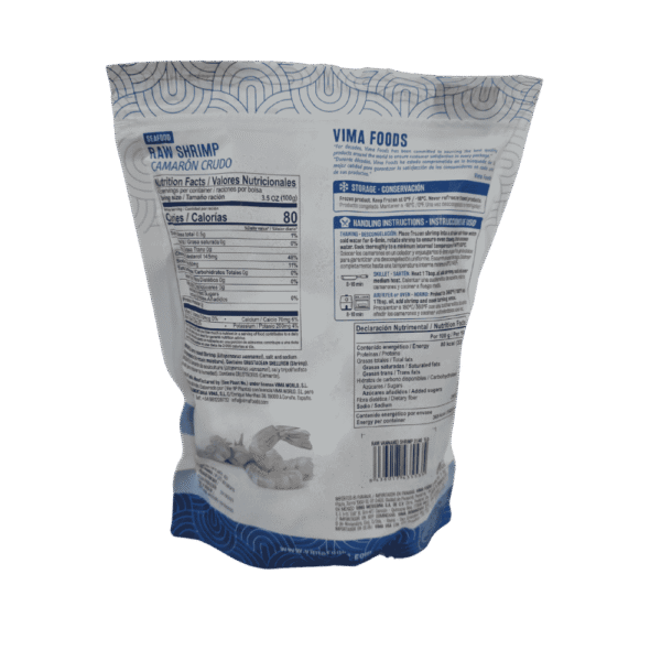 Camarón Crudo Vima Foods (16 oz / 1 lb) - Imagen 2