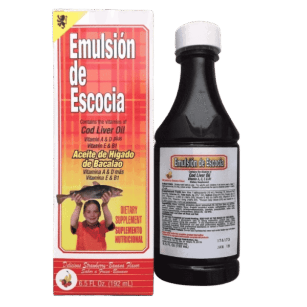 Emulsión de Escocia con Aceite de Hígado de Bacalao (192 mL)