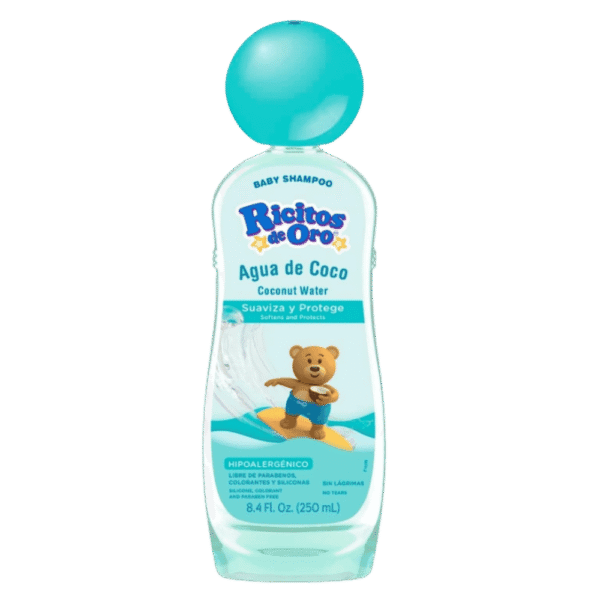Shampoo Ricitos de Oro Agua de Coco (250 ml)