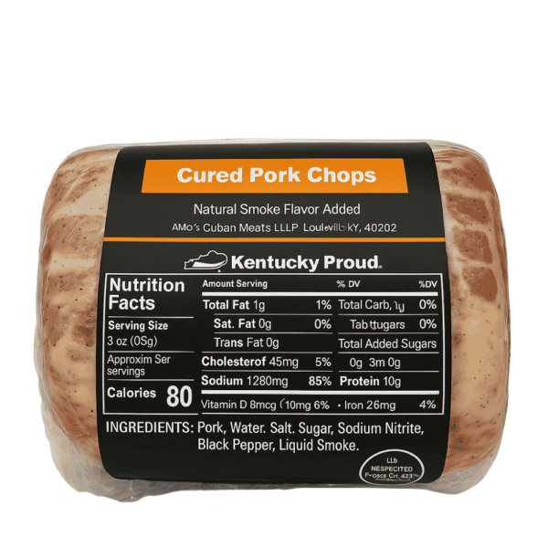 Chuletas Cerdo Curadas