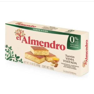 Turron de Yema Tostada s/asúcar. El Almendro